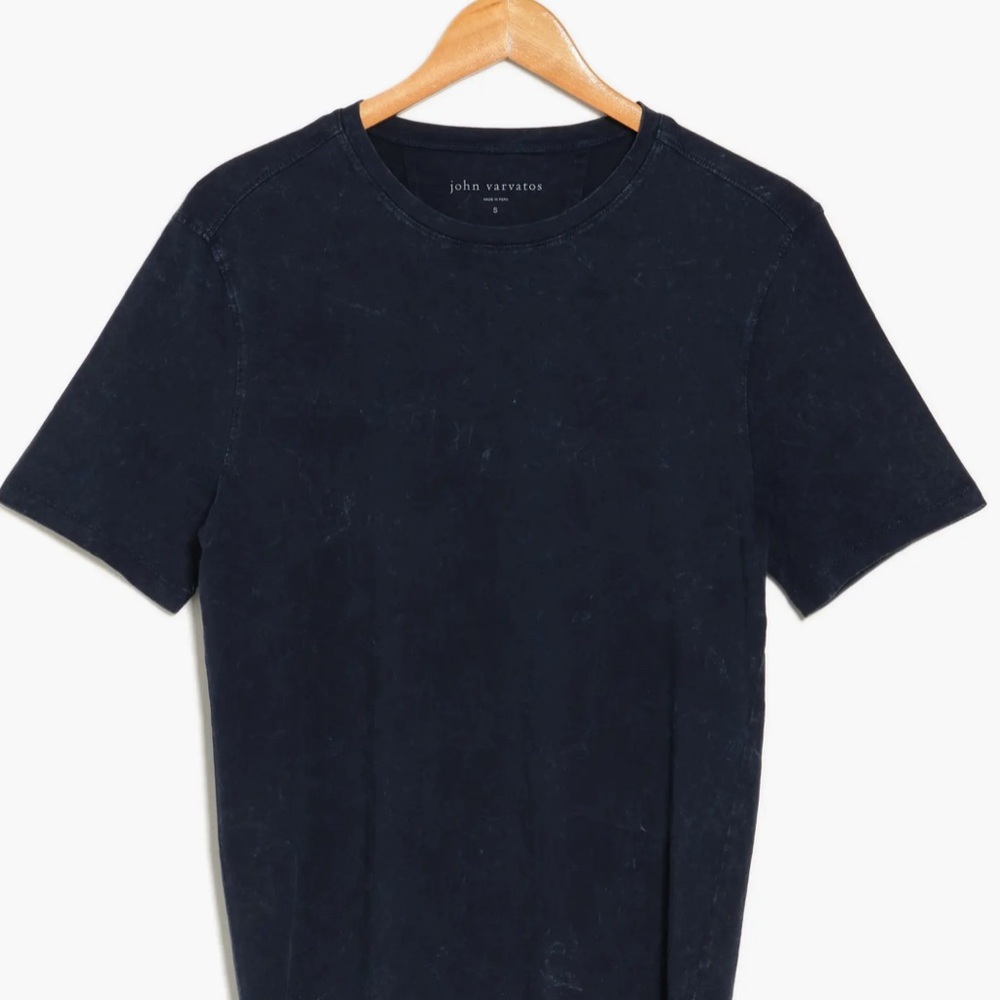 John Varvatos Dark Blue Short Sleeve Tee